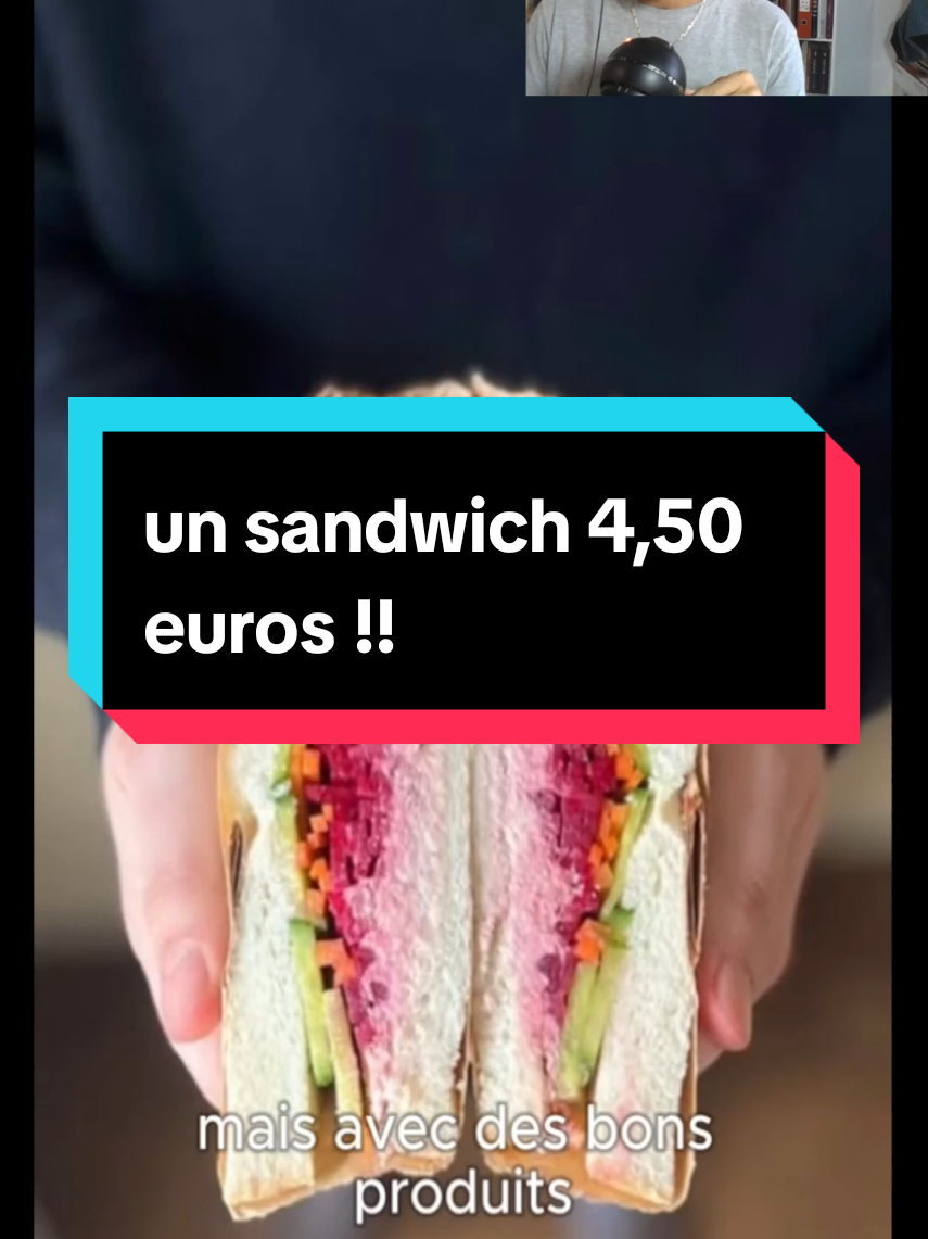 tu paierais un sandwich 4,50 ? #consultant #restauration #freelance #conseil 