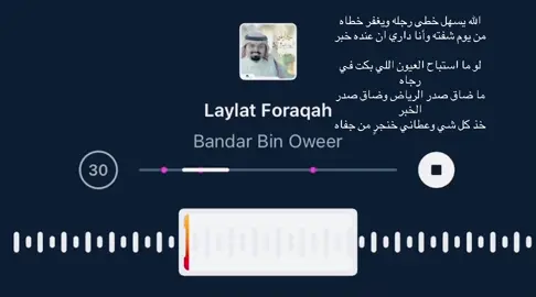 بندور @بندر بن عوير | Bandar oweer #شيلات #اكسبلور #فراق 