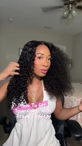 How to get your @Morefacebeautyhair Pre-Everything Kinky Curly Wig Ready To Wear. Get yours from the orange shopping cart right here on tiktok shop #morefacebeautywig #gluelesswig #kinkycurlywig #naturalhairline #protectivestyle       