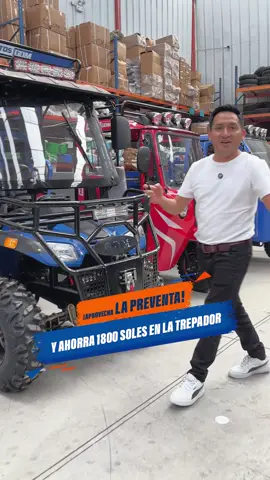 ¡Ahorra hasta 1800 soles! En la preventa del trepador 350 #motosgdm🧡💙 #preventa #descuentos #4x4 #trepador 