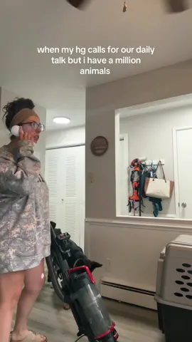i swear she always calls when i’m deep into cleaning my house 😩🤣 #fyp 