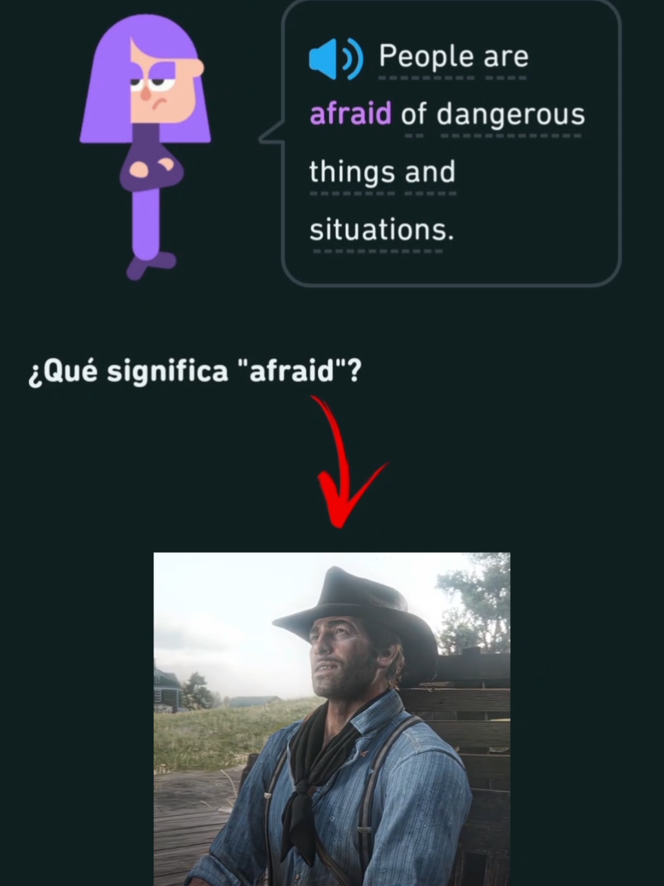 duolingo realmente sabe lo que hace #arthurmorgan #rockstargames #Edit #duolingo #rockstar 