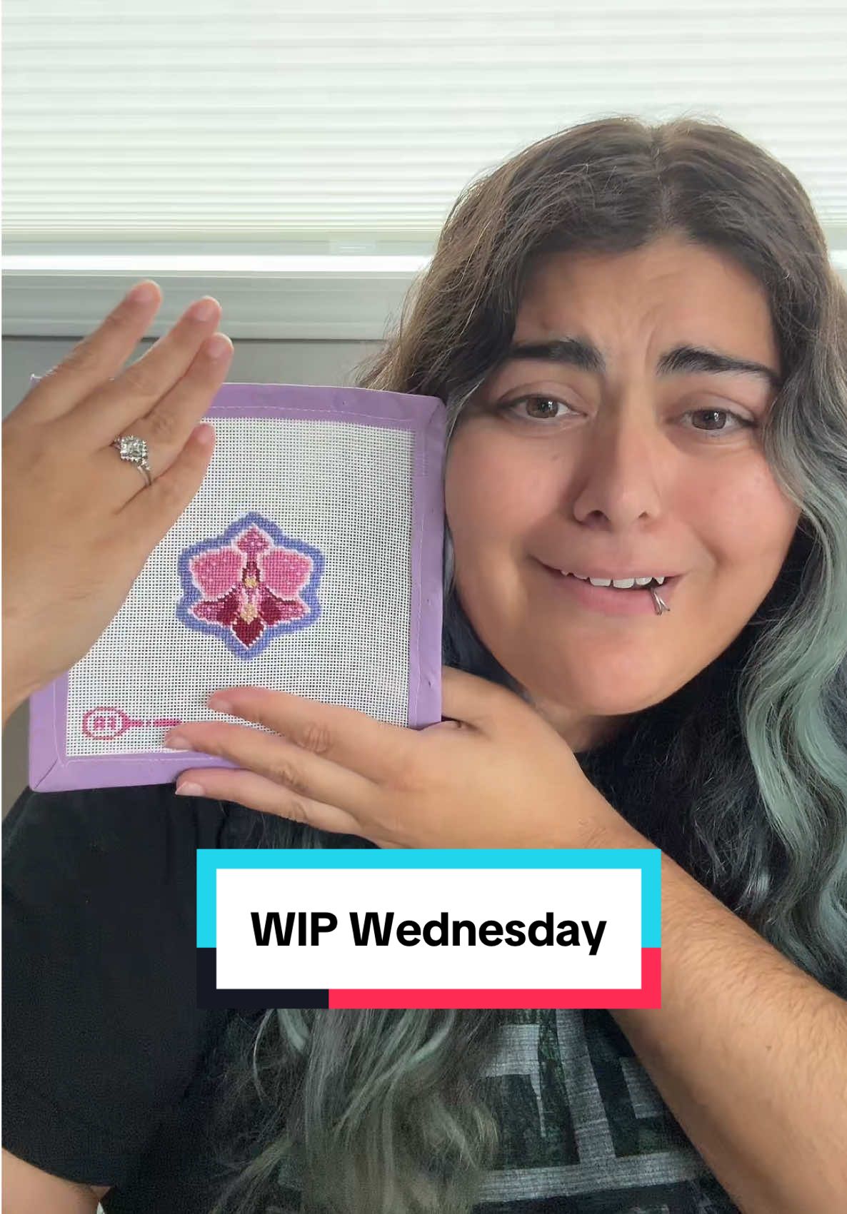 Happy WIP Wednesday, stitchers!  #needlepoint #wipwednesday @Lycette @Penny Linn 