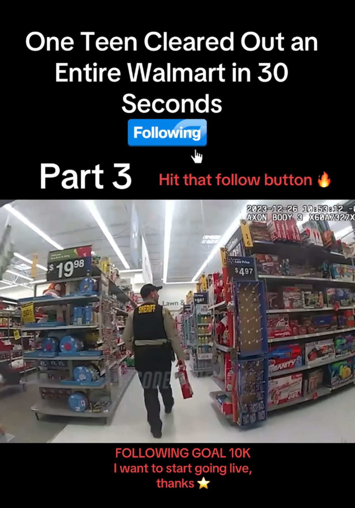 One Teen Cleared Out an Entire Walmart in 30 Seconds#fyp #tiktok #viral #BaseballUpdates #foryou 