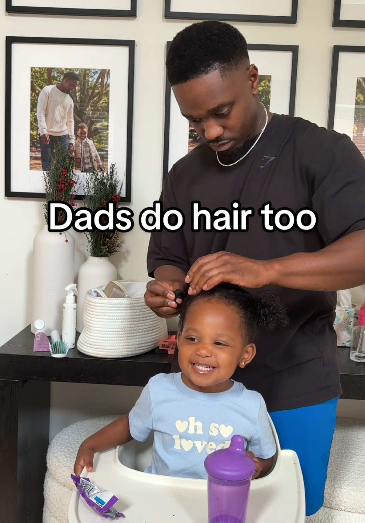 The goal is for her to Iove and respect me for my actions, not just my title.  How’d I do?  #daddydaugther #fatherdaughterlove #curlyhairroutine #curlyhairtutorial #infanthairstyles #babyhairtutorial #curlyhairroutine #curlyhairtutorial #toddlersoftiktok #toddlerhairstyles #toddlerhairtutorial #curlyhairroutine #toddlerhair #simplehairstyle #haircareproducts #kidshairstyles 