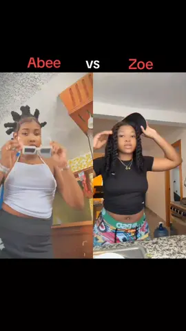Abee vs zoe #viraltiktok #goviral #vibe #viral_video @Abee🍒 