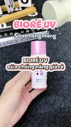 Có vài chục mà đỡ sạm nám da do tia uv nè #biore #kemchongnang #thaoriviu 