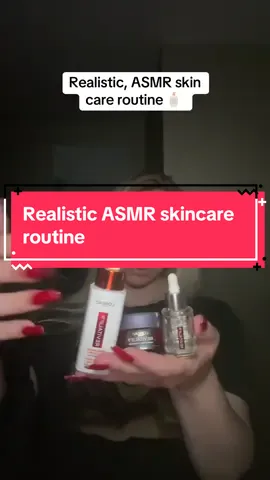 Realistic, skin care routine, using the @loréal paris usa revitalift products I’ve been using this products for over a year now and I absolutely LOVE them 😍 #asmr #skincare #routine #fypシ゚viral #skincareroutine 