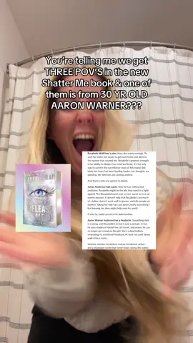 “Aaron Warner Anderson has a headache” is taking me out💀 #aaronwarner #shatterme #shattermeseries #taherehmafi #dystopianbooks 