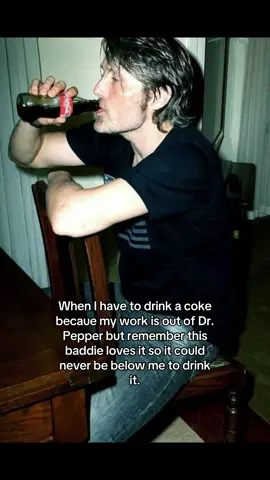 Can’t see a Coke without think of you bbg #alwaysonmymind ❤️❤️❤️ #madsmikkelsen #mads #madsmikkelsentiktok #hannibal 