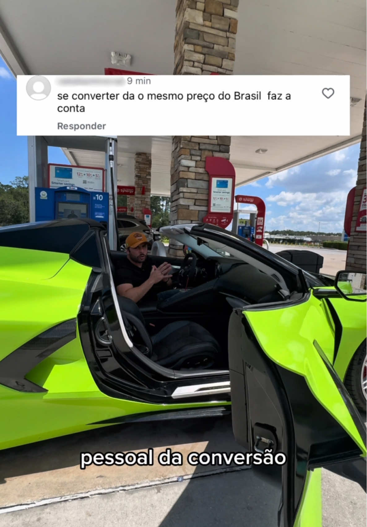 E ai? Entendeu porque não faz sentido converter Dólar pra Real? #usa🇺🇸 #eua #brasil🇧🇷 #orlando #corvette 