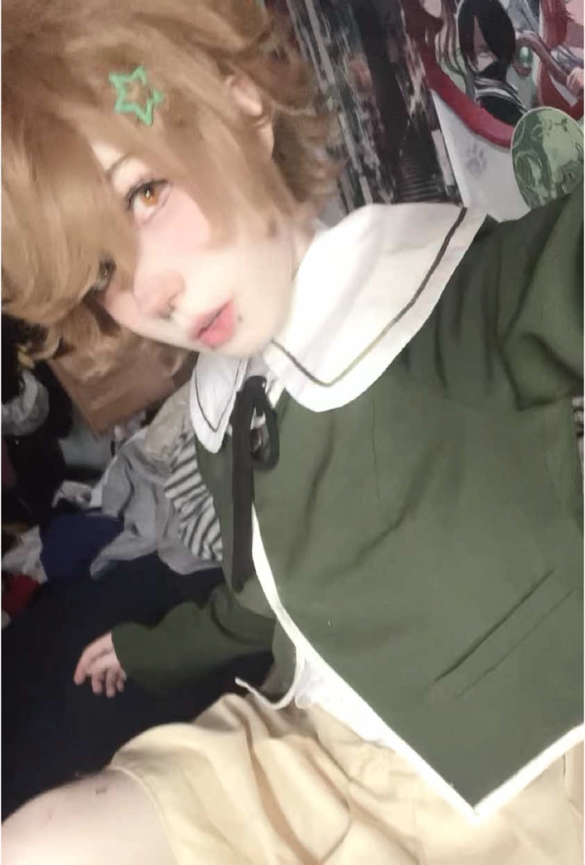 im so drained  #chihiro #danganronpa #cosplay #femboy #chihirofujisaki 