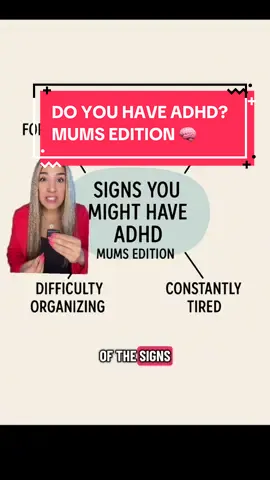 Are you an overwhelmed mum that constantly feels as though you’re running behind?  It could be a sign of ADHD.  Take our free self-screening questionnaire to learn more.  The link is in my profile.  Disclaimer: all videos are educational and not a substitute for medical or professional advice.  #psychologist #adhd #adhdmum #mum #overwhelmed 