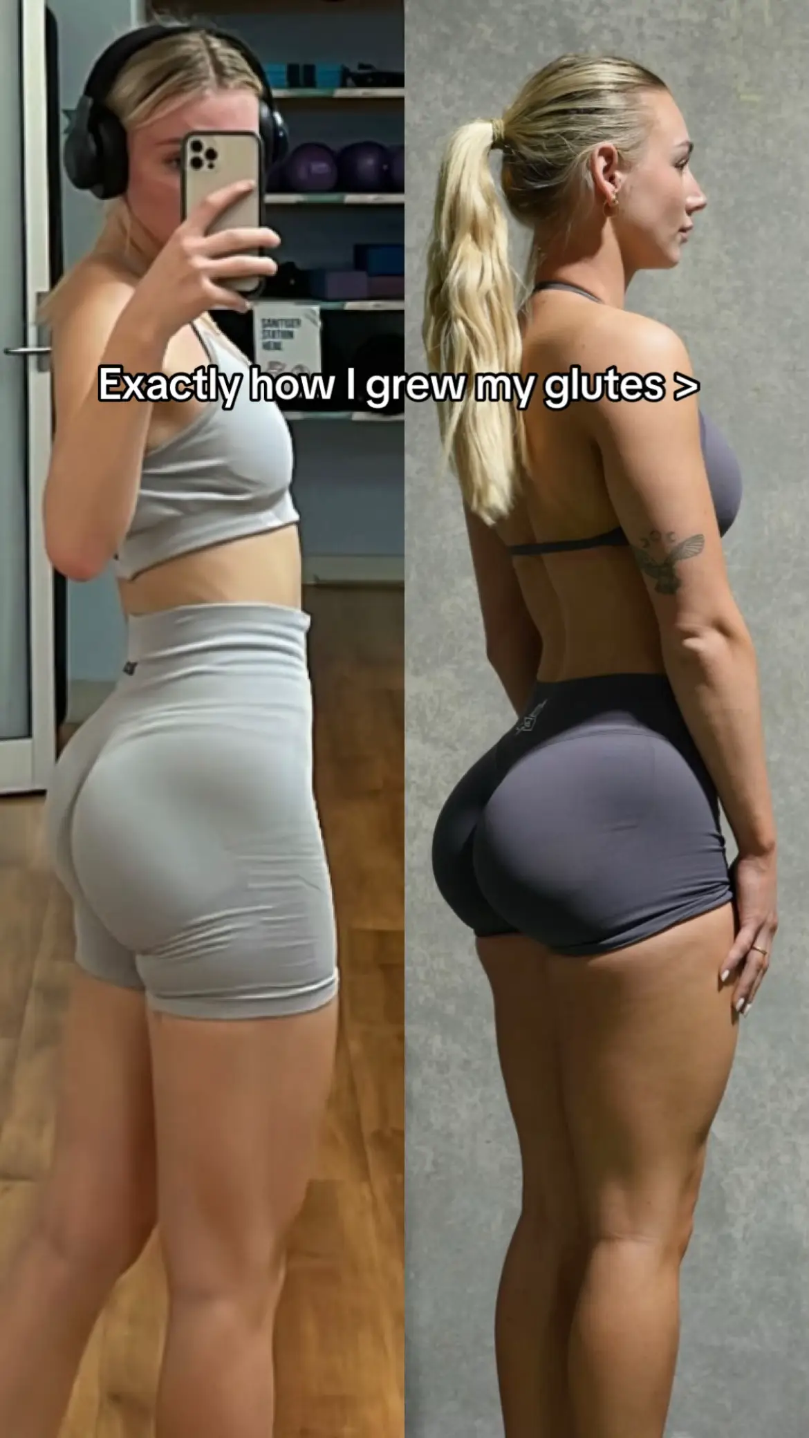 My top tips for growing glutes ✨ Don’t be afraid to eat and train hard  - - #creatorsearchinsights #glutesworkout #glutegrowth #GymTok 