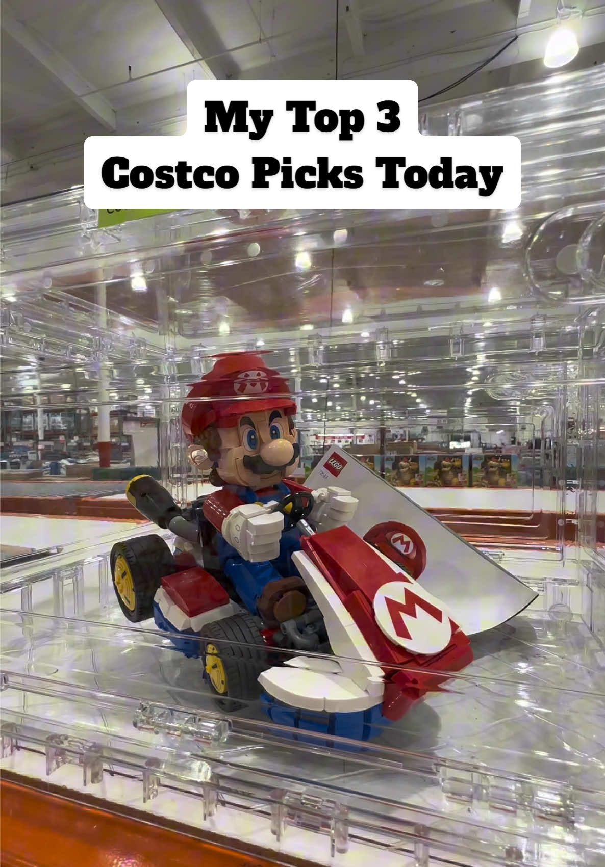 Top 3 Costco Finds You’ll Love Today! ✨ Features: 1. TIGER Rice Cooker 5.5 Cups • Includes cookbook 📖 • BPA-free tray • Microcomputer controlled cooking cycle with timer option ⏱️ • 10 settings: Quick Rice, Synchro-Cooking, Plain, Porridge, Mixed, Sweet, Brown, Multigrain, Slow Cook, Steam 🍚 • Convenient Synchro-Cooking function 💲 On sale for $20 off — now $69.99! 2. Frigidaire Gallery 10 Cu. Ft. Upright Freezer • 2-in-1 convertible upright freezer or fridge ❄️ • Garage ready • Sleek design with recessed handle • Glass slide-out shelves • Adjustable thermostat 💲 On sale for $100 off — now $299.99! 3. LEGO Mario Kart – Mario & Standard Kart • 1,972 total pieces 🧩 • Ages 18+ 💲 $144.99 Which of these 3 would you grab first? The rice cooker, the freezer, or the LEGO set? 🍚❄️🏎️ Comment below and let me know! 💬 🔔 Don’t forget to FOLLOW for more cozy Costco finds and daily deals! #costcofinds #costcodeals #costcohaul #ricecooker #freezer   