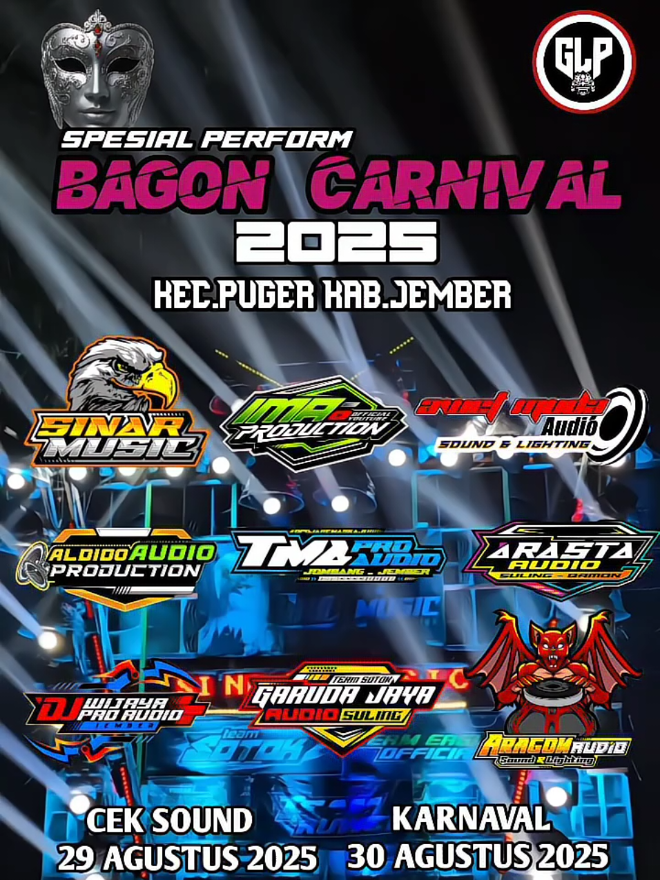 rodok ngeri  KARNAVAL BAGON KEC.PUGER 2025 #fyp #sinarmusic #masukberanda #karnavalsoundsystem #trending 