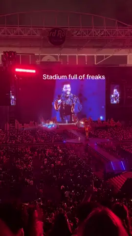 Then he played stargirl after #theweeknd #afterhourstildawnstadiumtour #miami #oneofthegirls #concert 