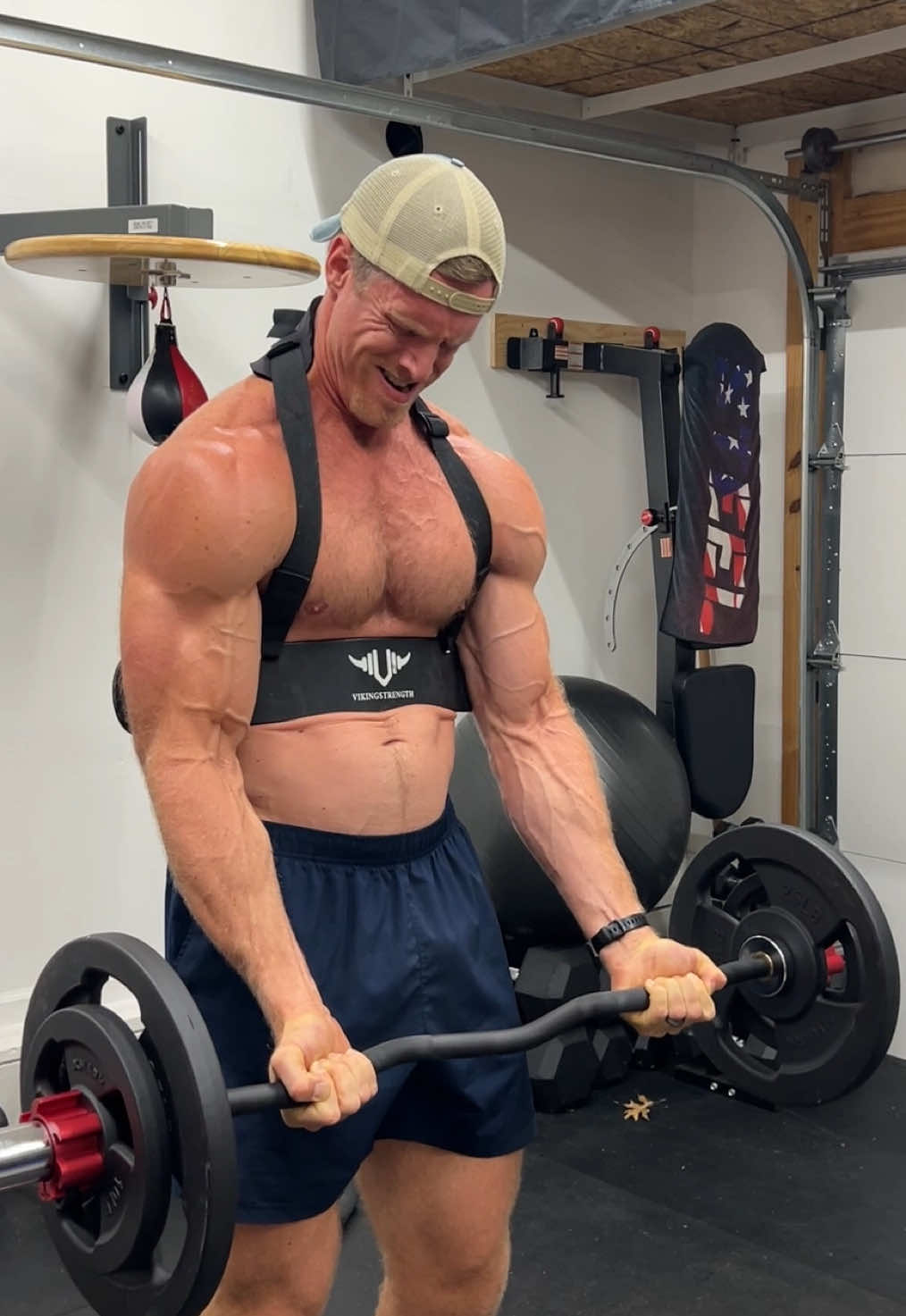 The EZ Curl Bar combined with the Arm Blaster is a winning combo for growing your biceps at home.  I use the Lumberjack EZ Curl Bar from XMARKFitness (10% off code PAUL).  Pick up an Arm Blaster for $25 on Amazon. #biceps #xmarkfitness 