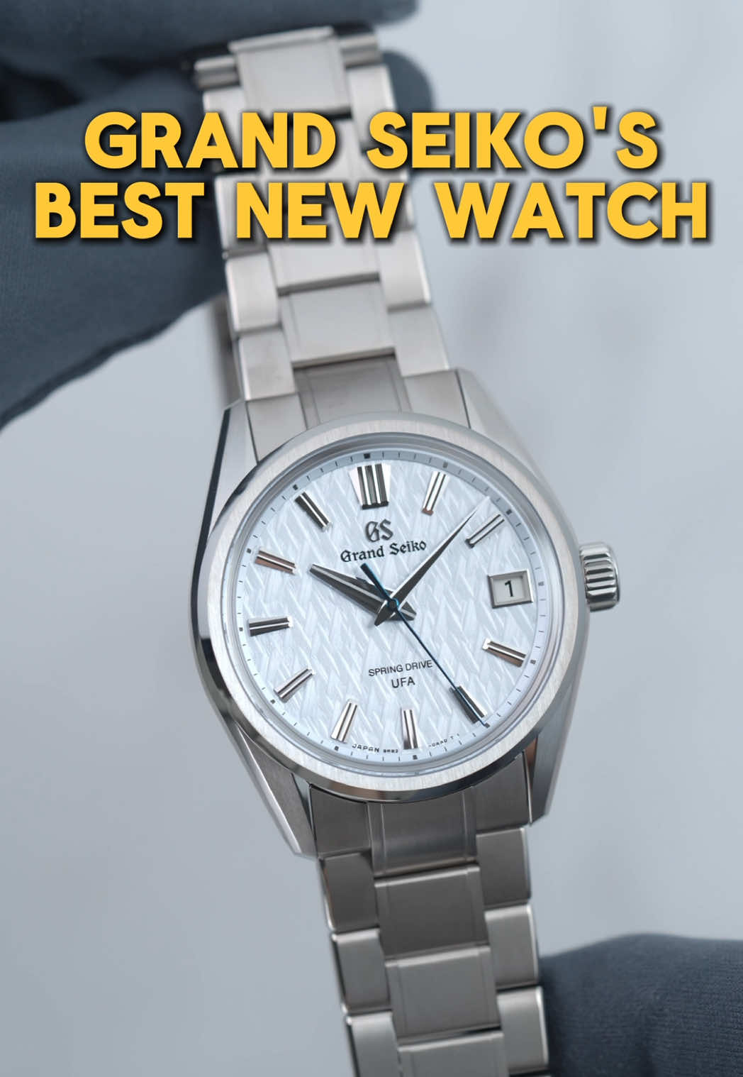 Grand Seiko’s BEST New Watch of 2025 This is the new UFA (Ultra Fine Accuracy) Spring Drive, nicknamed the Ice Forest. It is accurate to 20 seconds PER YEAR! Which is like .055 seconds per day Full video on my YouTube channel! #grandseiko #grandseikospringdrive #slgb003 