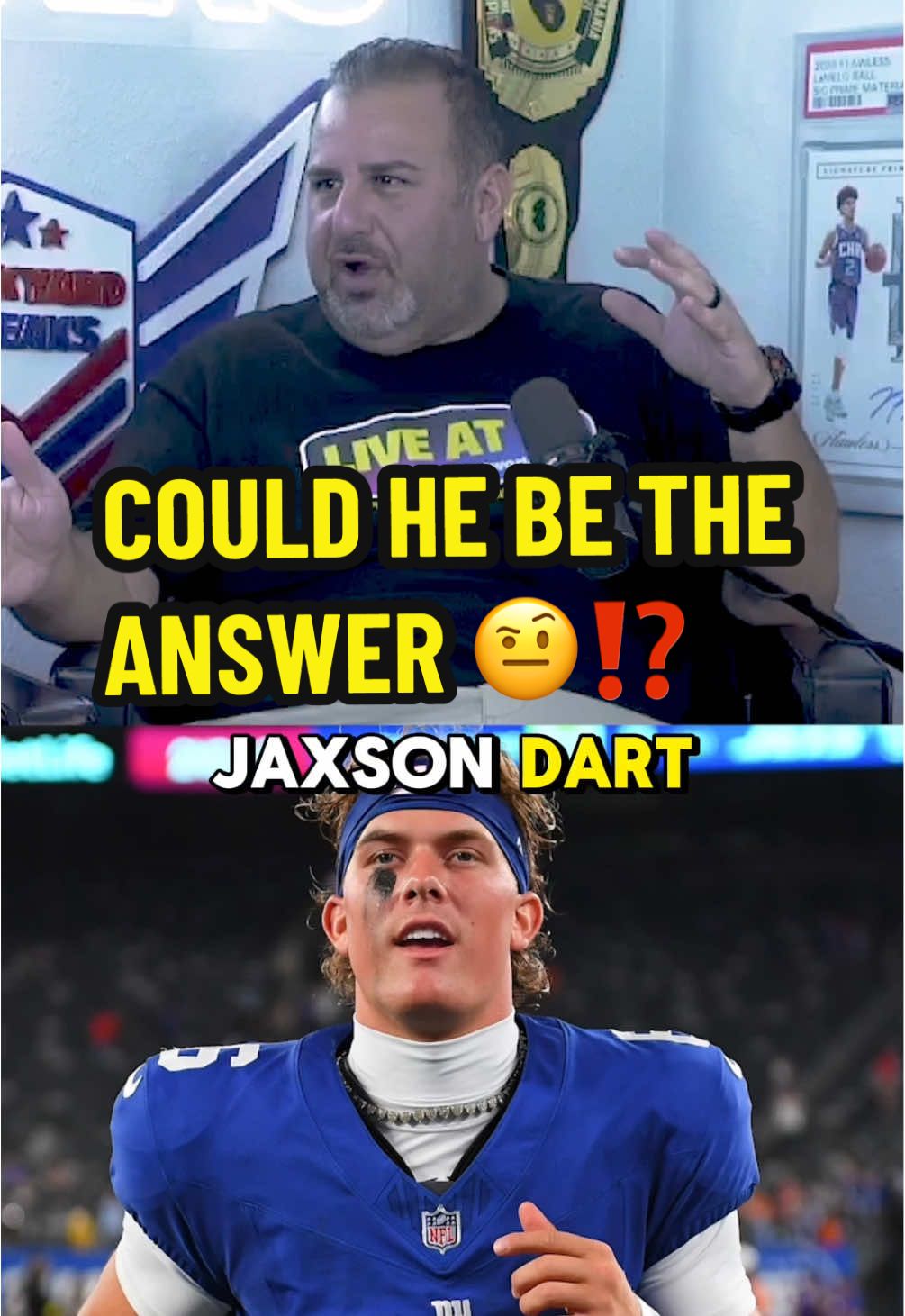 CJ & JT break down the massive potential of Jaxson Dart and the position he is in for the Giants with Krantz on the @liveatadollar podcast 🤝🏈🍎🗽 Full episode is live NOW on all streaming platforms and on the Backyard Breaks YouTube account 💻🎧🔊 #NFL #Football #NFLNews #NFLRumors #Giants
