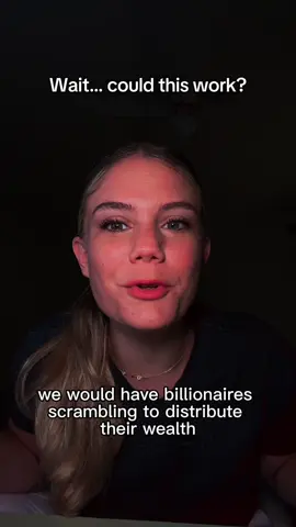 I’m kidding. But IMAGINE a world where billionaires were terrified to be rich. #fypシ  #whatif #billionaire #politics #motherhood