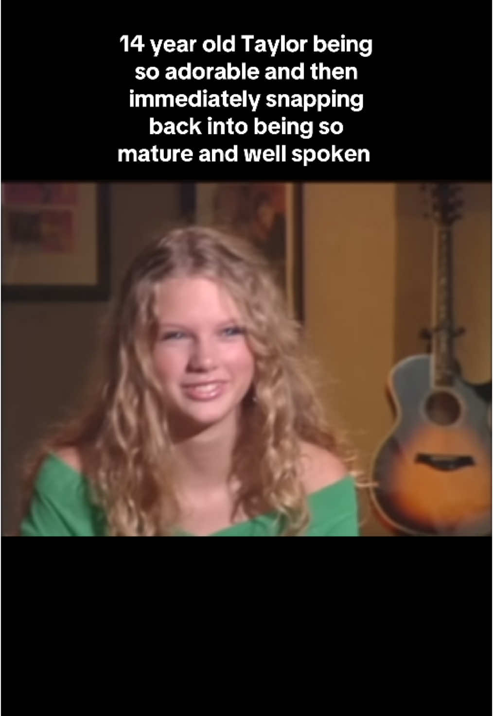 She was born for this. And she has the same personality now that she had 20 years ago 🥹🫶🏻 This whole GMA interview was so cute to watch #taylorswift #swiftie 