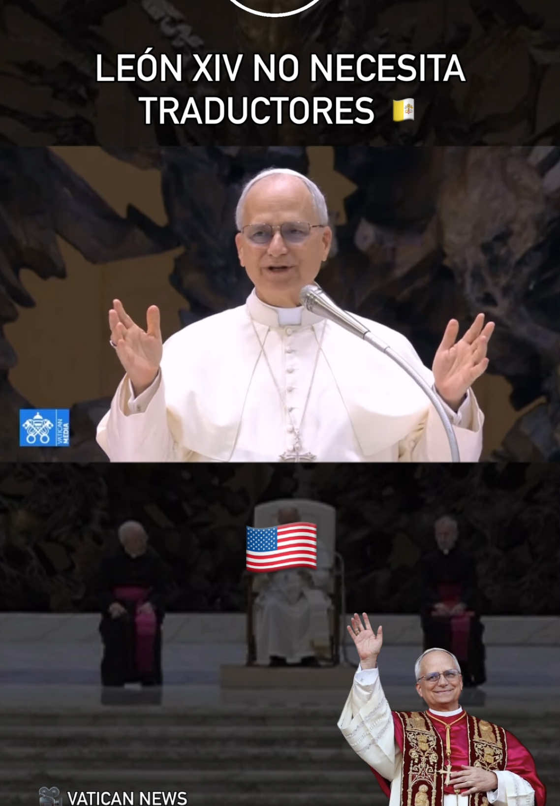 #popeleo #leonxiv #aulapablovi #vaticano🇻🇦 #papa 