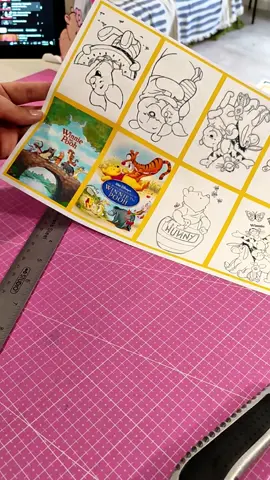 mini libros de colorear Winnie Pooh 