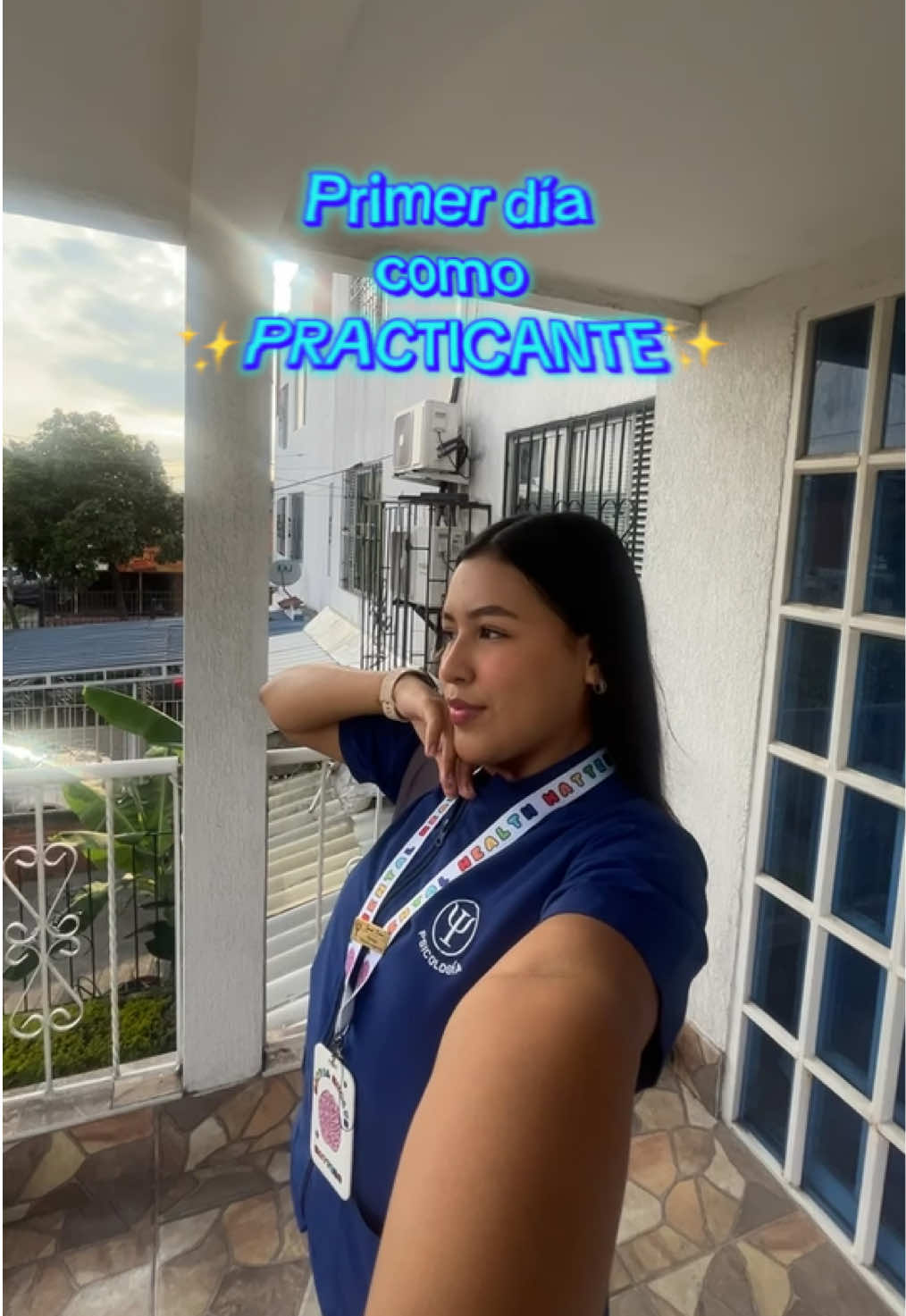 Primer día💙 #practica #practicante #fypシ゚ #psyco #psychology 