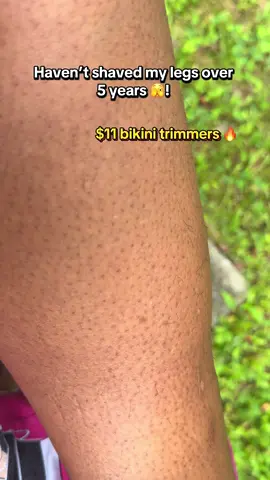 FACTS ! So much hair huh 😂😂 What about y’all ? I Might not shave them another 5 years now 😂😂 #bikinitrimmers #fyp #foru #tiktokshop #tiktokshopfinds 