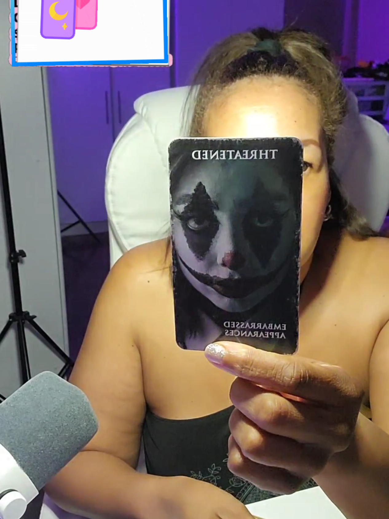 Somebody feels threatened  or embarrassed  #situations #messages #oracle  #tarot  #tarotcards 