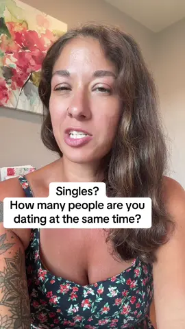 Are you the kind of person who only likes to date one person at a time, or do you usually like to keep one or two in rotation as you get to know them in the early stages of dating? #dating #datingadvice #datingtips #roster #earlydating 