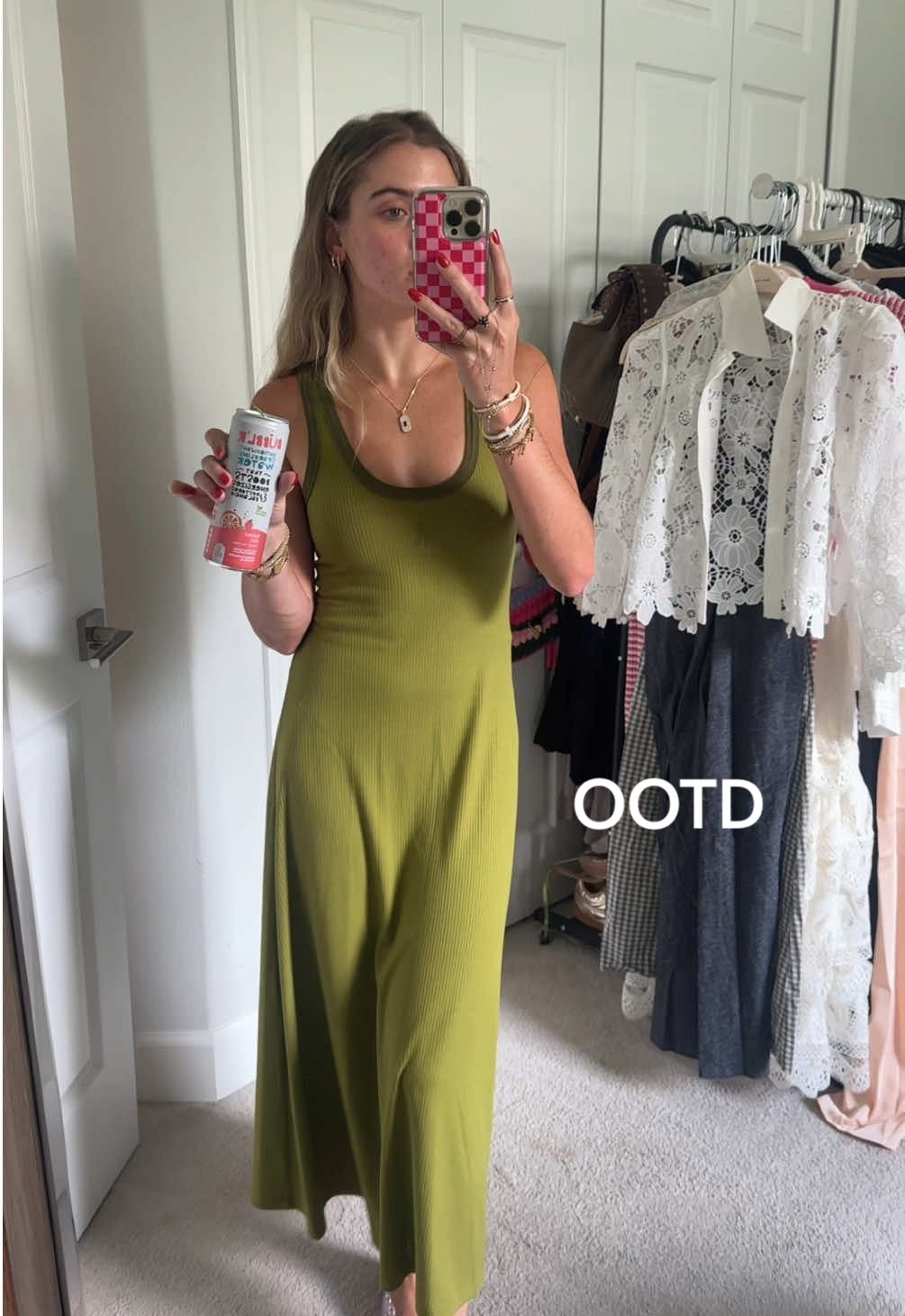 outfit of the day | this dress is everything I’m obsessed I have yet to leave the house and not get compliments 😇 full outfit and jewelry is in my LTK.  @renttherunway @Adina Eden @BUBBL’R @stevemadden @Electric Picks Jewelry @Walli Cases #outfit #OOTD #outfitinspo #whatiwore #outfitoftheday outfit, outfit of the day, outfit inspo, outfit ideas, styling, try on, fashion, affordable fashion. 