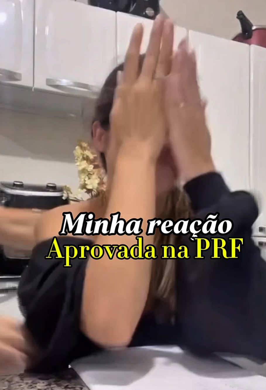 Aprovada na prf não desista não para de crê #prf #concursopublico #concursoprf 
