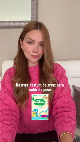 ✋🏻No uses Nestum de arroz para subir de peso🙅🏼‍♀️ mejor prepara este batido casero, sencillo y saludable #subirdepeso #ganarpeso #alimentacionsaludable #aumentarpeso #nestumdearroz 