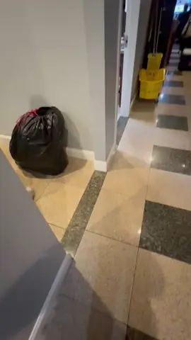 This is too good not to share and give everyone a laugh! This is my daughter hiding in the trash bag, scaring her doctor she worked for! 😂 😂 #funny #charleston #bestcoworkers #u4page 