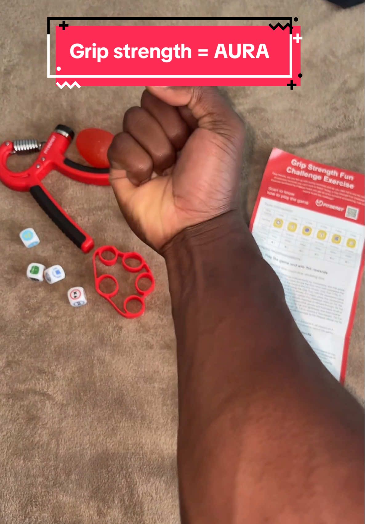 Hand Grip Strengthening kit is wild #gripstrength #forearms #forearmexercise #forearmsworkout 