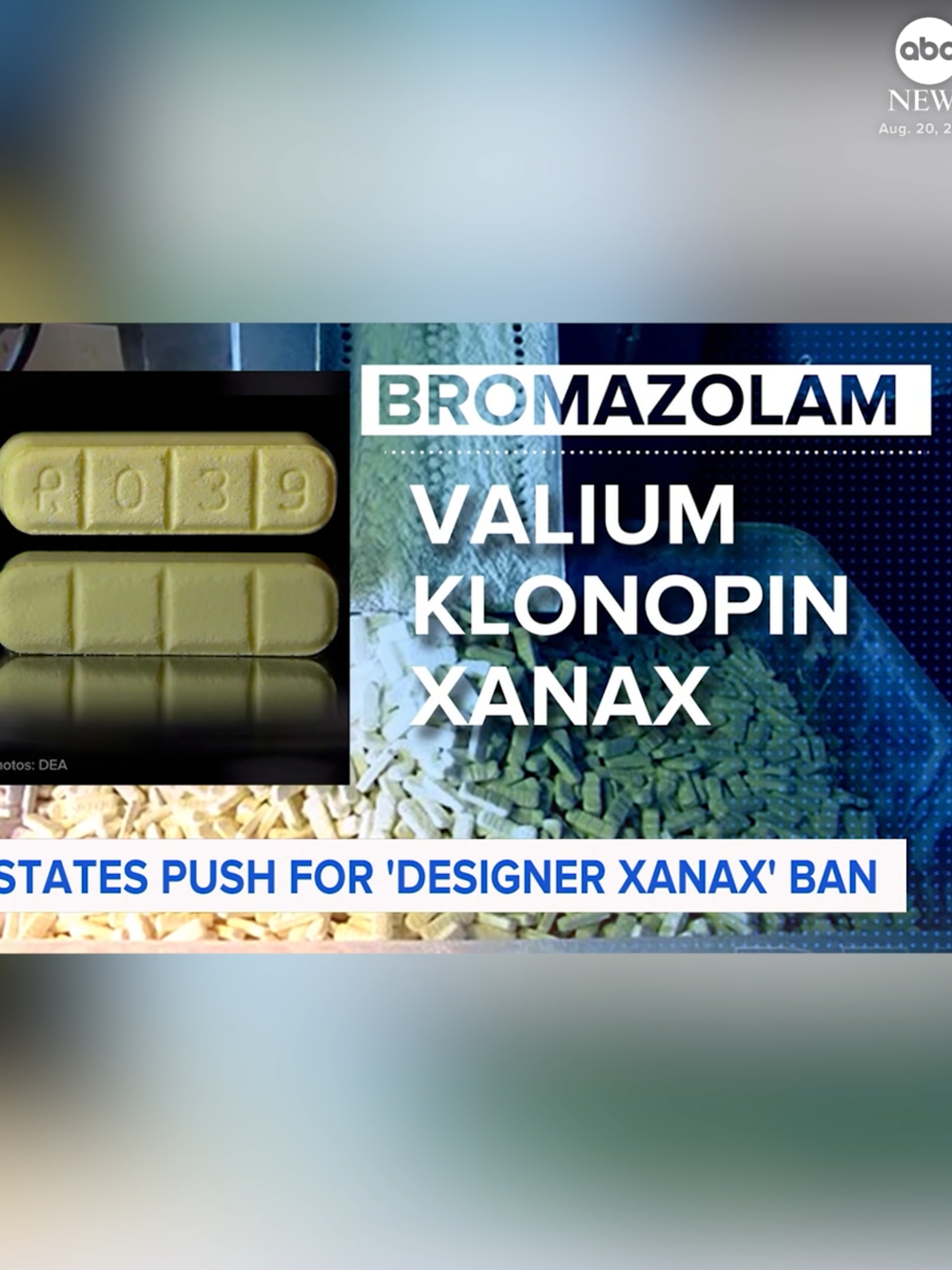 designer xanaxTwenty-one states have asked the DEA to ban bromazolam, commonly known as 