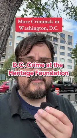 More reports of crime occurring in #washingtondc as, wait, is that Seth Rogen? Music Festival interrupts work at the Heritage Foundation. #thedistrict #unmutedc #humor #civics 