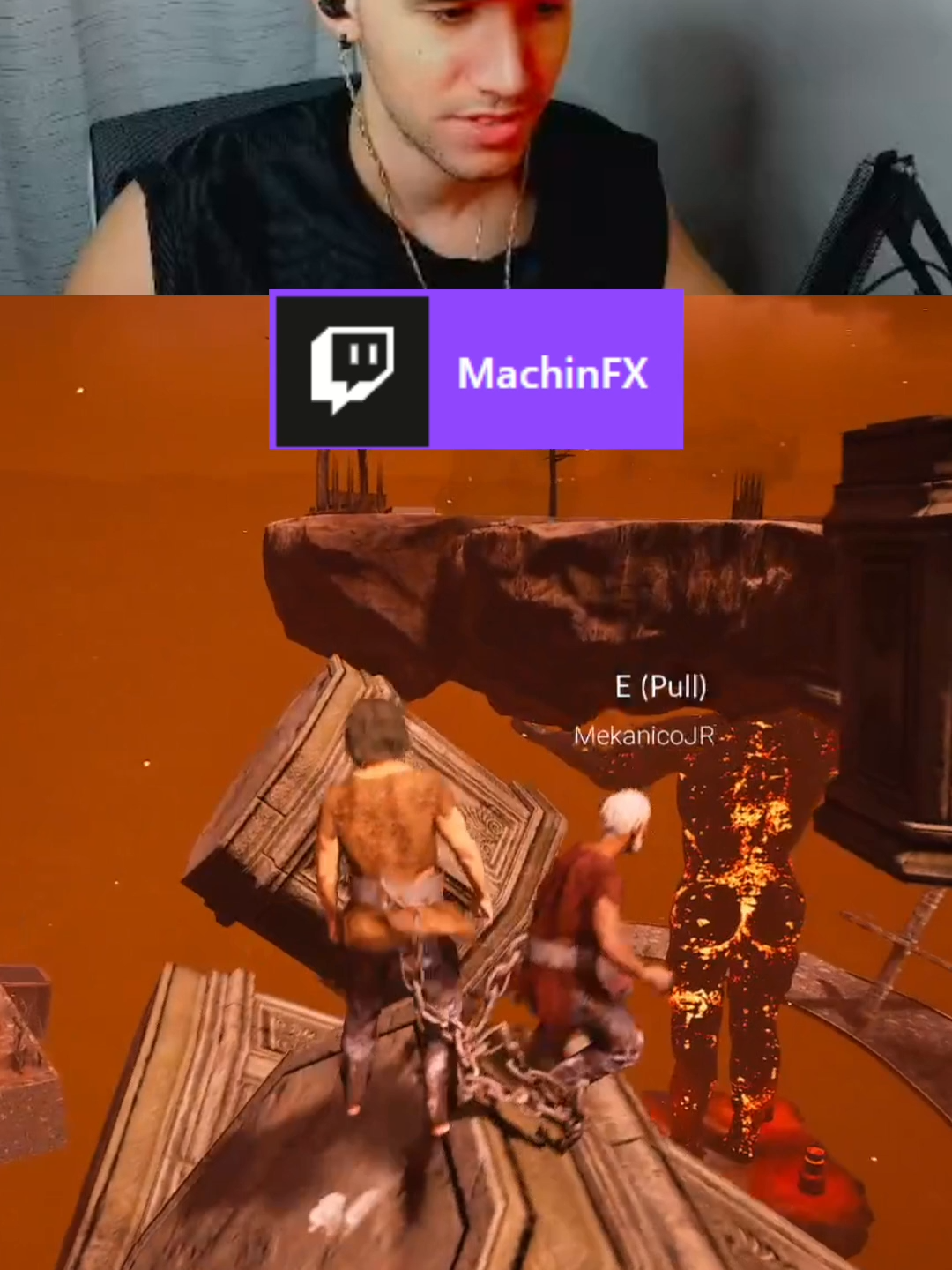 ¡LLORO de la RISA 😂😂😂😂! #twitch #foryou #chainedtogethergame #humor#mach1nfx #gaming #parati