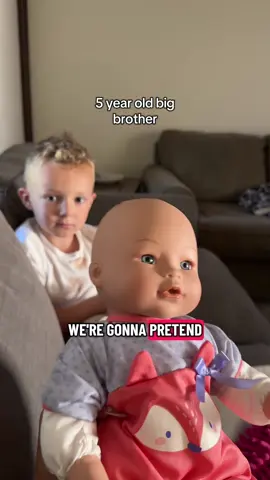 in the trenches of having a threenager 🥲 not sure how i can convince you that he is actually excited to have a baby 😂 #bigbrothers #newbaby #thirdbaby #34weekspregnant #toddlersoftiktok #fyp #fypシ 
