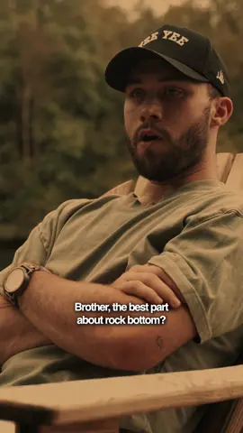 the best part about rock bottom