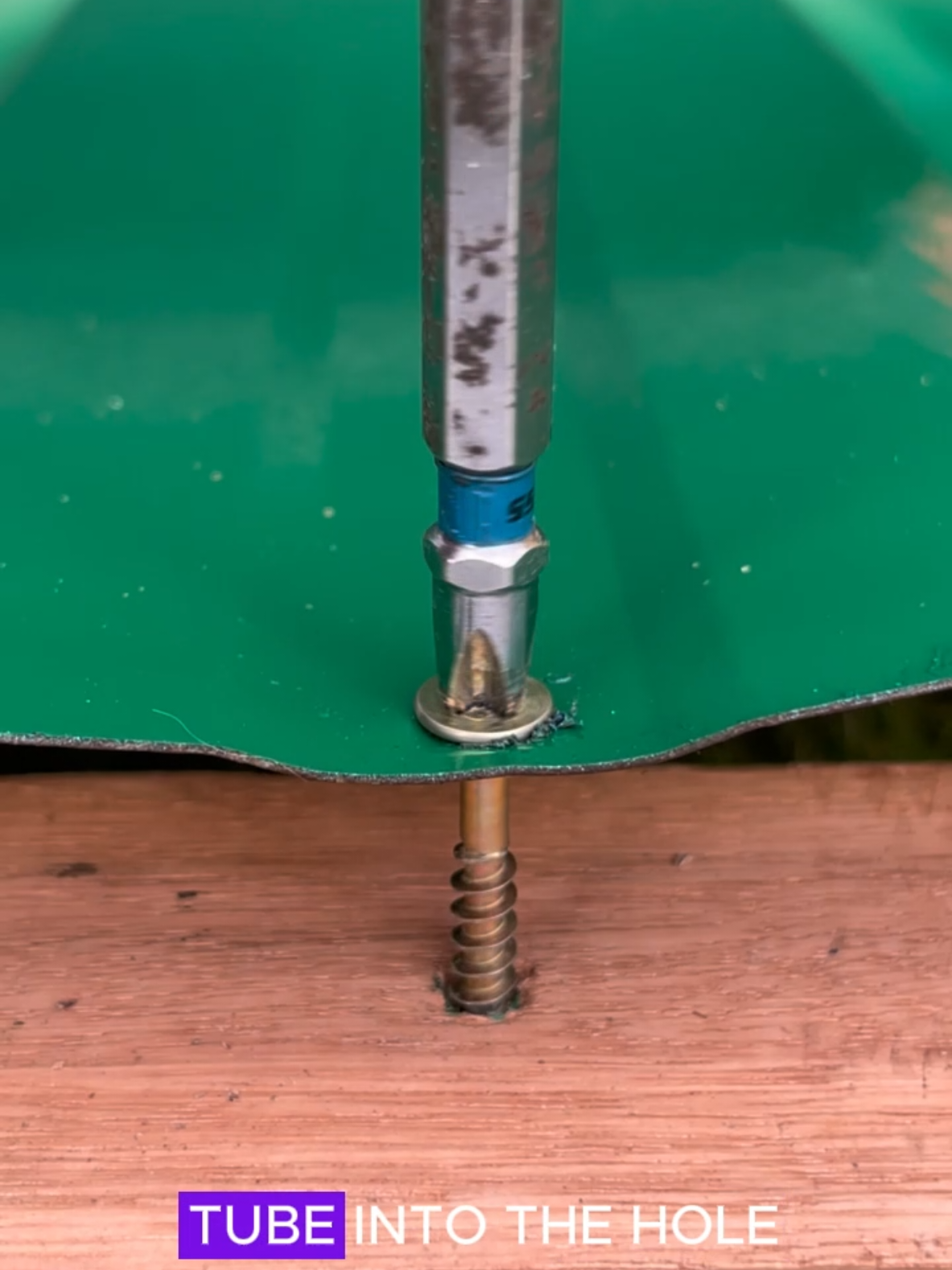 Steel roof tight: no-crush, no-leak fastening Fasten the sheet without dents or leaks #USA #CaliRoof #NoCrushFix 