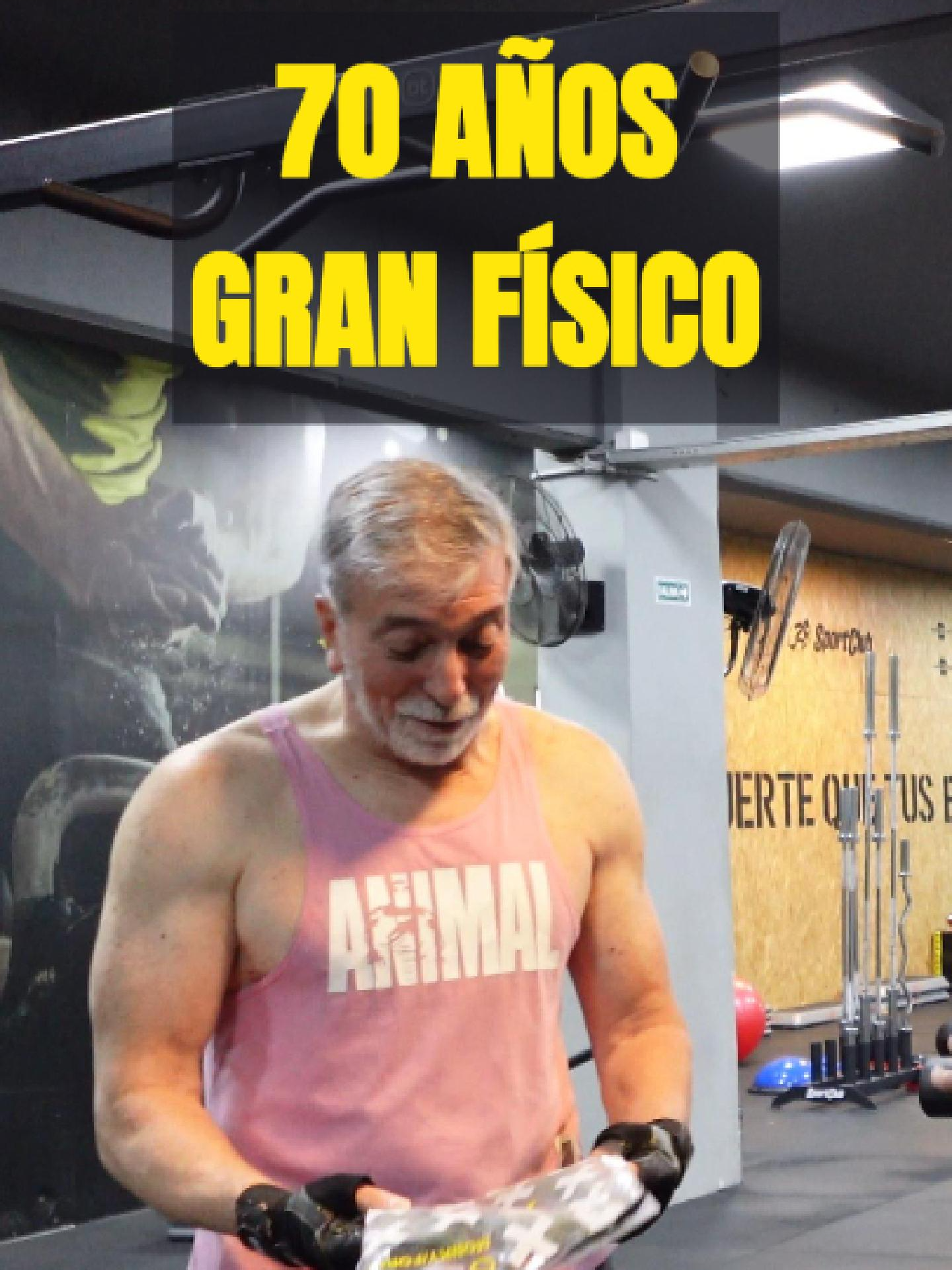 Entrevista a hombre de 70 años con gran físico preguntándole cómo entrena y cómo se alimenta.  🐒 @monkyforce | Código CHARLASFIT   #CharlasFit #entrevista #vidasana #70años #bienestarysalud #motivacion #entrenamientodefuerza #musculacion #gimnasio #alimentacionsaludable #ﬁtness #vitalidad #longevidad #seniorfitness #terceraedad #abuelo