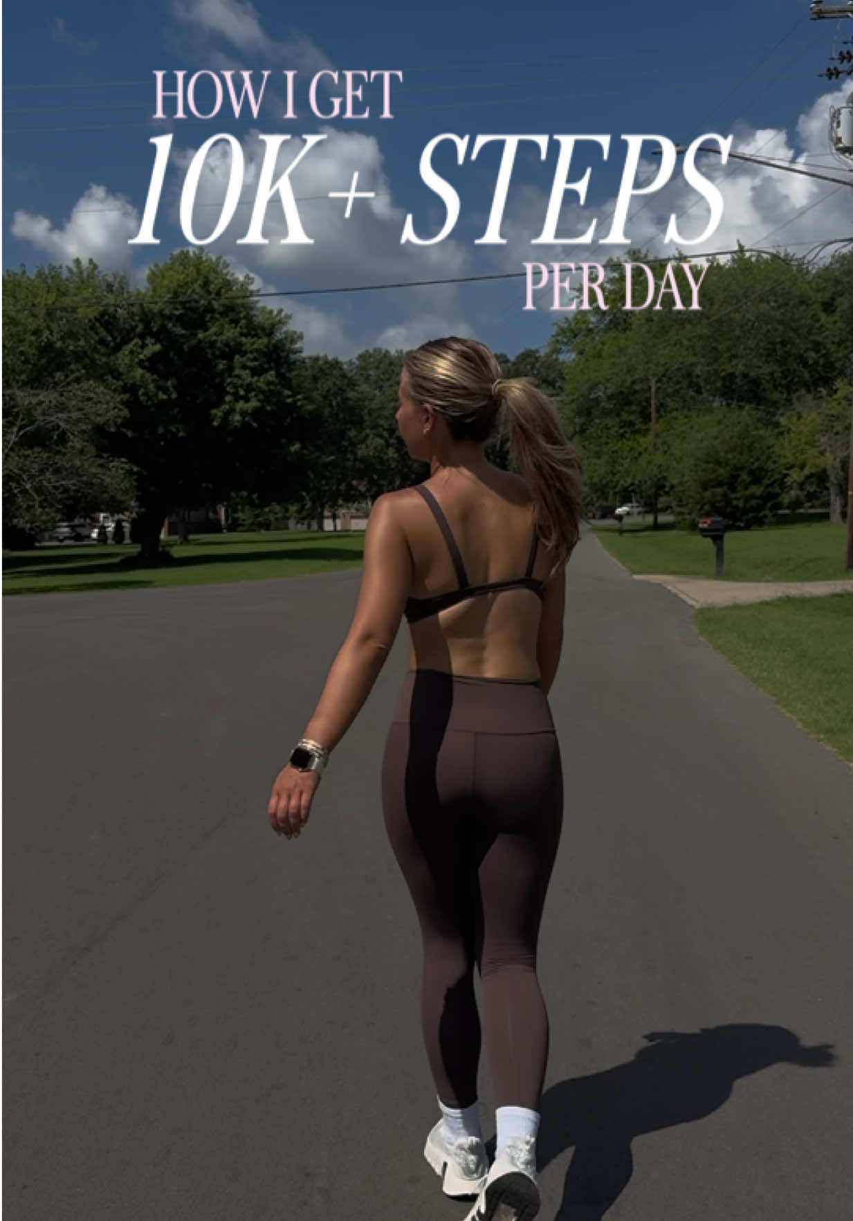 How I Get 10K+ Steps Every Day! 🚶🏼‍♀️🤞🏼 for all my daily walk girlies  #hotgirlwalk #walking #10ksteps #dailysteps 