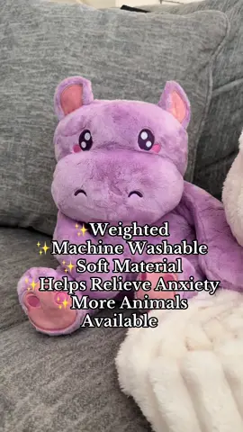 Better than the weighted animals you can get at the store 🫶🏼 #weightedstuffedanimal #anxiety #tiktokshopblackfriday #kidstoys #stuffedanimal 