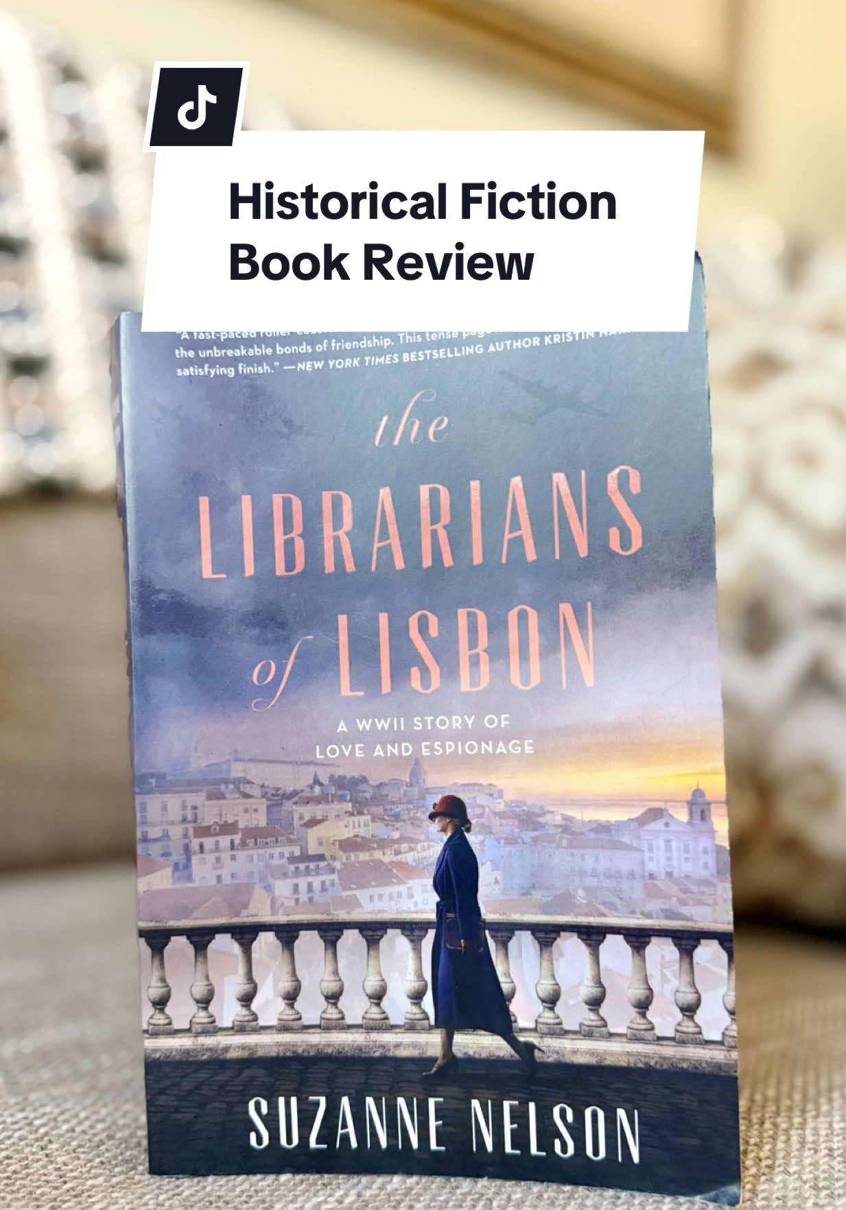 If you love historical fiction, and think you’ve read every aspect of World War II let me introduce you to The Librarians of Lisbon by author @@Author Suzanne Nelson##historicalfiction##historicalfictionbooks##booktoker##booktokfyp