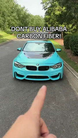 it’s cheap but for a reason… #fyp #bmw #m3 #alibaba #carbonfiber 
