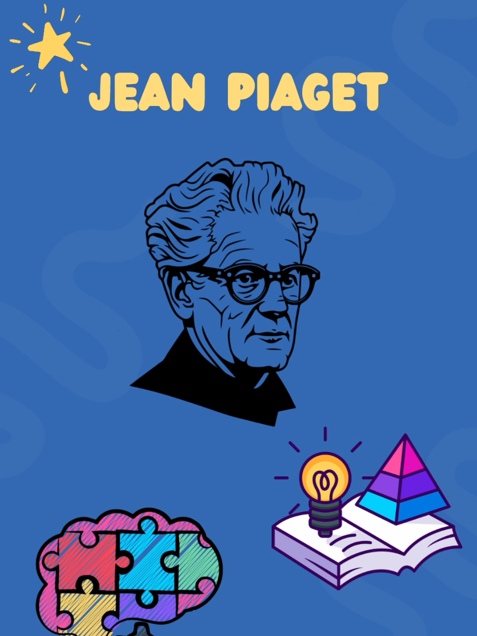 Jean Piaget 📚 #piaget #pedagogia #professora #pedagogasporamor #professorasnotiktok 