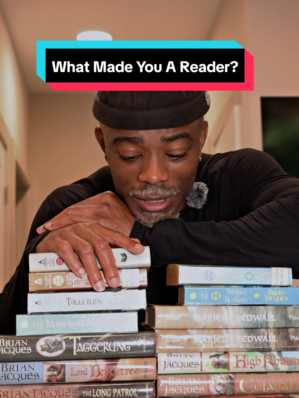 Through making this video, I realized that my order of two of these novels from Thriftbooks never came in the mail. #thelitloungewithmike #Redwall #BookTok #bookish #brianjacques 